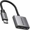 INNOSTYLE ADAPTER 2X USB-C PRZEJŚCIÓWKA KABEL TYP C DO SAMSUNG APPLE Z DAC