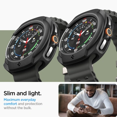 SPIGEN ETUI LIQUID AIR DO SAMSUNG GALAXY WATCH 8 CLASSIC 46 MM OCHRONA