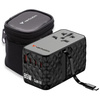 Verbatim Adapter podróżny EU/UK/US GaN USB-A/3xUSB-C PD 85W CNT-02 czarny/black 32127