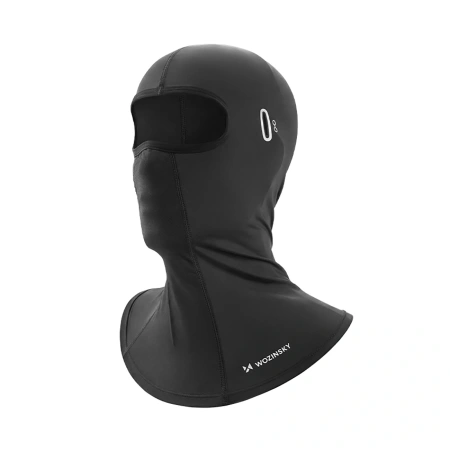 Kominiarka Wozinsky WKM-02B maska na twarz motocykl rower balaklava z otworami na okulary - czarna