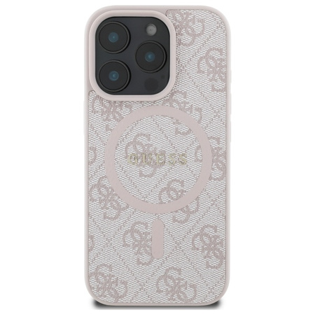 GUESS CASE HARDCASE 4G RING DO IPHONE 16 PRO MAX 6.9 DO MAGSAFE Z PROSTYM