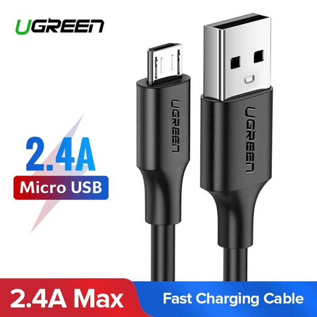 UGREEN KABEL USB MICRO USB QC 3.0 2.4A DO TELEFONÓW SZYBKIE ŁADOWANIE 0.5M