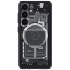 Etui Spigen Ultra Hybrid OneTap Ring z MagSafe na Samsung Galaxy S24 - przezroczyste (wzór Zero One)