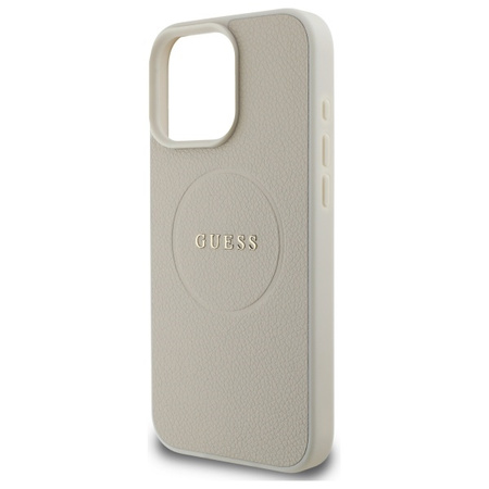 GUESS ETUI HARDCASE GRINDED RING DO IPHONE 16 PRO MAX 6.9 DO MAGSAFE