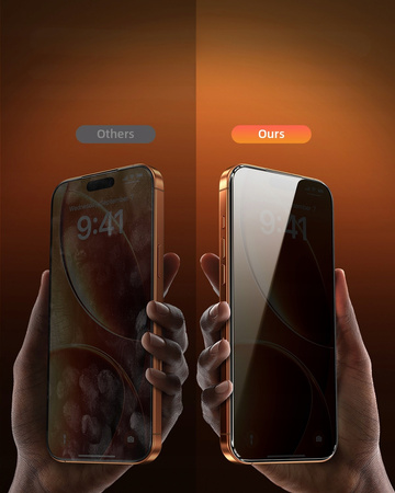 INNOSTYLE SZKŁO HARTOWANE 9H PRYWATYZUJĄCE SZYBKA DO IPHONE 17 / 17 PRO