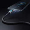 MCDODO KABEL USB-C SZYBKIE ŁADOWANIE DO SAMSUNG XIAOMI TYP C 6A 100W 1M LED