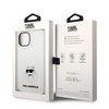 Karl Lagerfeld KLHMP14MSNCHBCH iPhone 14 Plus 6,7" hardcase biały/white Silicone Choupette MagSafe