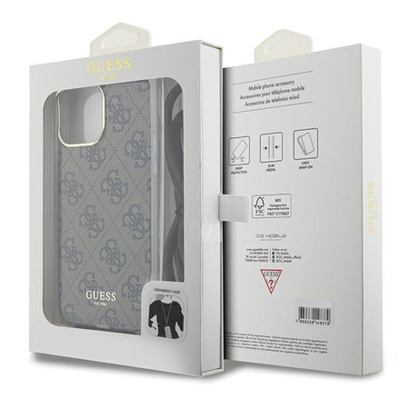 GUESS ETUI HARD CASE DO IPHONE 15 PRO MAX 6.7 CROSSBODY CORD 4G PRINT