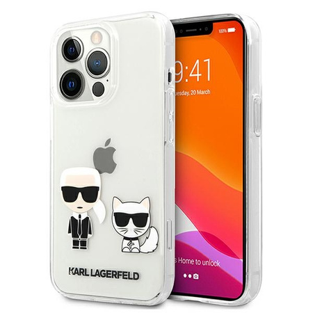 KARL LAGERFELD ETUI HARDCASE TRANSPARENT DO IPHONE 13 PRO MAX 6,7 KARL &