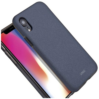 Etui Uniq Lithos na iPhone X / Xs - niebieskie