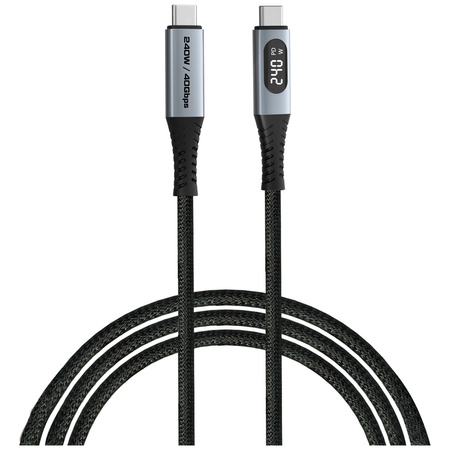 VERBATIM KABEL SYNC & CHARGE USB-C DO USB-C 40GB/S 240W DO TELEFONÓW