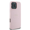 GUESS ETUI HARDCASE GRAINED RING DO IPHONE 16 PRO 6.3 DO MAGSAFE Z OCHRONĄ