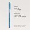 Pitaka Ultra-Slim Case, Lucid Blue - iPhone 17 Pro Max