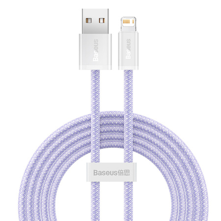 BASEUS KABEL USB DO LIGHTNING 2.4A 2M DO IPHONE 11 12 13 14 SZYBKO ŁADUJĄCY