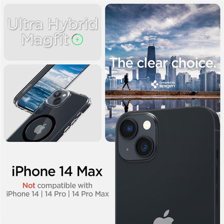 SPIGEN ULTRA HYBRID MAG MAGSAFE IPHONE 14 PLUS BLACK