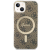 Guess GUHMP13MH4STW iPhone 13 / 14 / 156.1 brązowy/brown hardcase 4G MagSafe