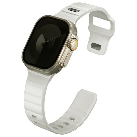 UNIQ pasek Stride SE Apple Watch 49/46/45/44mm FKM Rubber Strap lume