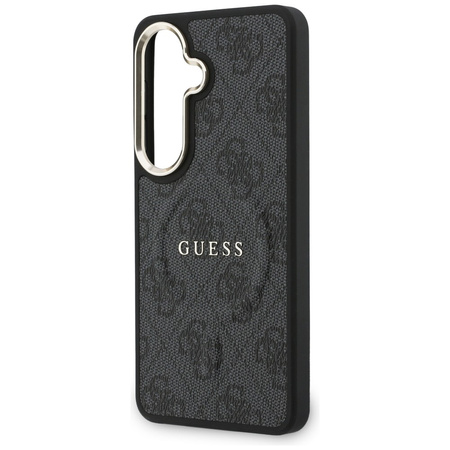 Etui Guess 4G Embossed Ring MagSafe do   Samsung Galaxy S26 Plus czarny