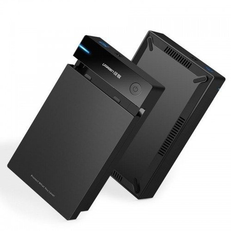 UGREEN OBUDOWA ZEWNĘTRZNA HDD 35 USB 30 SATA DO KOMPUTER LAPTOP DYSK CZARNY