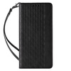 Magnet Strap Case etui Samsung Galaxy S23 Ultra pokrowiec z klapką portfel mini smycz podstawka czarne