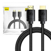BASEUS KABEL HDMI 2.1 DO TV 8K 60HZ 3D HDR 48GBPS 1M WYSOKA ROZDZIELCZOŚĆ