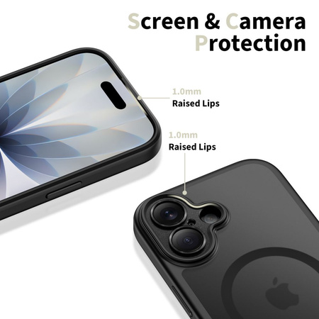 TECH-PROTECT MAGPEAK MAGSAFE CC IPHONE 17 MATTE BLACK