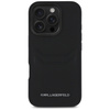 KARL LAGERFELD ETUI CASE DO IPHONE 16 PRO MAX Z METALOWĄ KIESZENIĄ NA KARTY