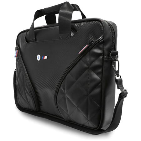 Torba BMW Carbon Pockets&Metal Logo 16"  czarny