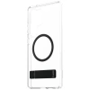 Etui CARE by PanzerGlass Feature Black Kickstand & QI do Samsung Galaxy S25 Ultra - przezroczysty