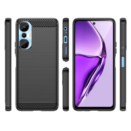 HURTEL ETUI CARBON CASE DO INFINIX HOT 20S ELASTYCZNY POKROWIEC DO TELEFONU