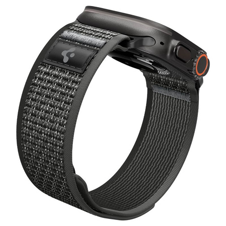 Spigen Athlex Air 2 Active Band, black gray - Apple Watch 49mm/46mm/45mm/44mm