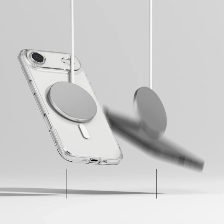 RINGKE ETUI FUSION MAGNETIC DO IPHONE 17 AIR Z MAGSAFE PRZEZROCZYSTE