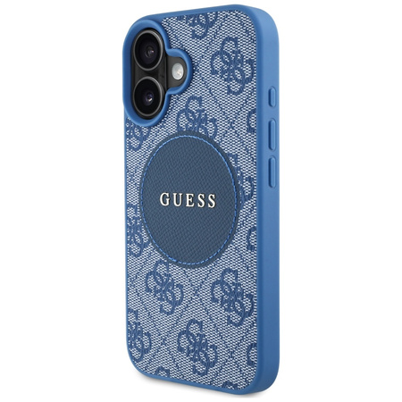 GUESS ETUI 4G CIRCLE CLASSIC LOGO DO IPHONE 16 DO MAGSAFE ZAMKNIĘCIE