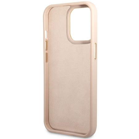 GUESS ETUI DO IPHONE 14 PRO 6,1 HARD CASE Z LOGO VINTAGE GOLD ELEGANCKIE 4G
