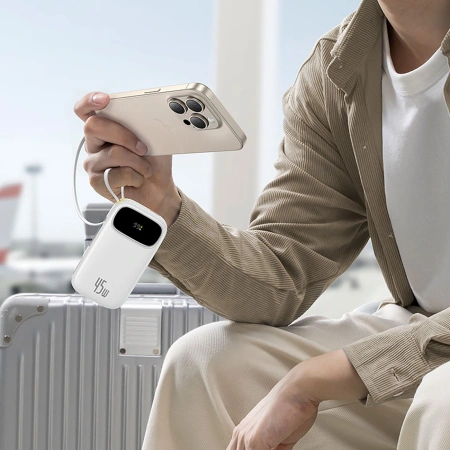 BASEUS POWERBANK ENERFILL FC31 20000MAH 45W DO TELEFONÓW USB-C LIGHTNING