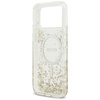 Etui Guess Resin Bottom Glitter MagSafe  do iPhone 17 Pro Max złoty