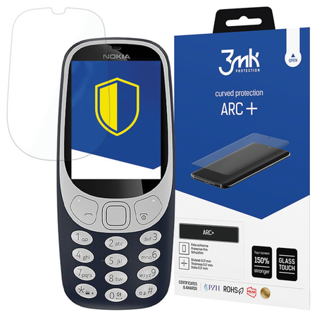 3MK ARC+ FOLIA OCHRONNA DO NOKIA 3310 2017 OCHRONA EKRANU MATOWA WYSOKA