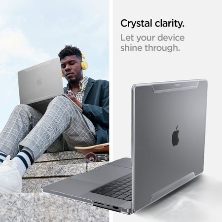 SPIGEN THIN FIT MACBOOK PRO 14 2021-2023 CRYSTAL CLEAR