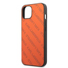 Karl Lagerfeld KLHCP13SPTLO iPhone 13 mini 5,4" hardcase pomarańczowy/orange Perforated Allover