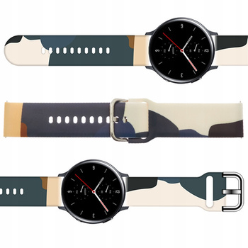 STRAP MORO OPASKA DO SAMSUNG GALAXY WATCH 46MM PASEK SILIKONOWY BRANSOLETKA