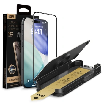 ESR SZKŁO HARTOWANE ULTRAFIT ARMORITE PRO DO IPHONE 17 PRO Z OCHRONĄ