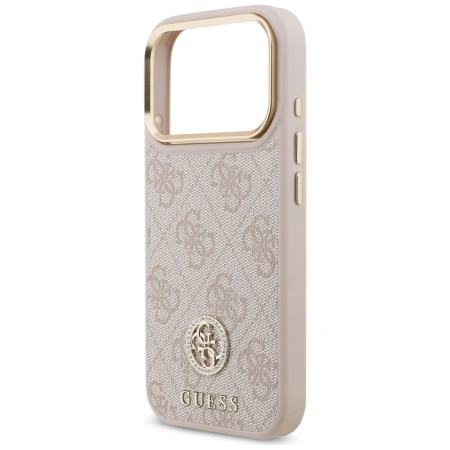 GUESS ETUI 4G STRASS LOGO DO IPHONE 17 PRO MAGSAFE Z LUKSUSOWYM
