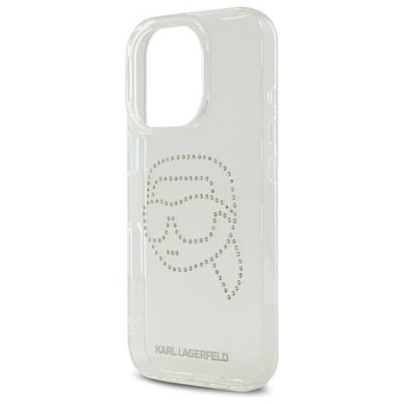 KARL LAGERFELD ETUI HARDCASE DO IPHONE 16 PRO MAX 6.9 PRZEZROCZYSTE Z KARL