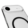 Etui Puro Lite Mag TPU+PC kompatybilne z MagSafe na iPhone 17 Air - przezroczyste z czarnym pierścieniem