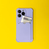 Card Armor Case etui pokrowiec do iPhone 11 Pro portfel na kartę silikonowe pancerne etui Air Bag czerwony