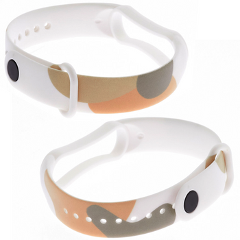 Strap Moro opaska do Xiaomi Mi Band 6 / Mi Band 5 silikonowy pasek bransoletka do zegarka wzór 6