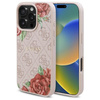 GUESS POKROWIEC HARDCASE DO IPHONE 16 PRO 6.3 DO MAGSAFE KWIATOWY WZÓR