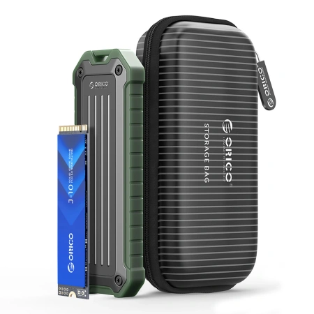 ORICO KIESZEŃ DYSKOWA WZMOCNIONA DO M.2 NVME SATA SSD Z USB-C 3.2 TAKTYCZNA
