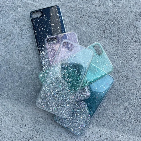 WOZINSKY ETUI POKROWIEC DO SAMSUNG GALAXY A42 5G Z BROKATOWYM WYKOŃCZENIEM