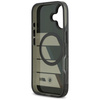 Etui BMW M IML Metal Buttons Tricolor Lines MagSafe do iPhone 17 czarny